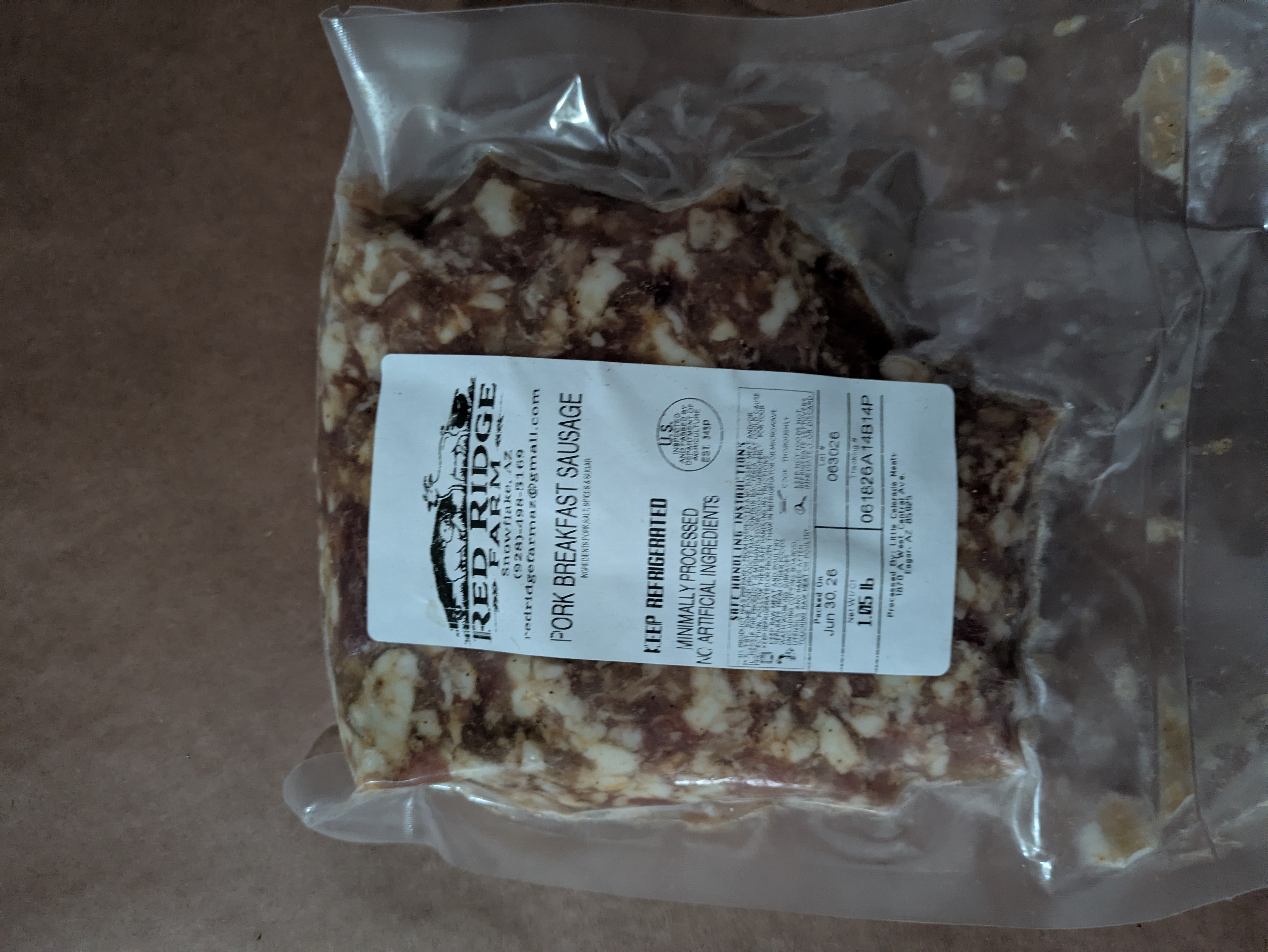 Ground Breakfast Sausage