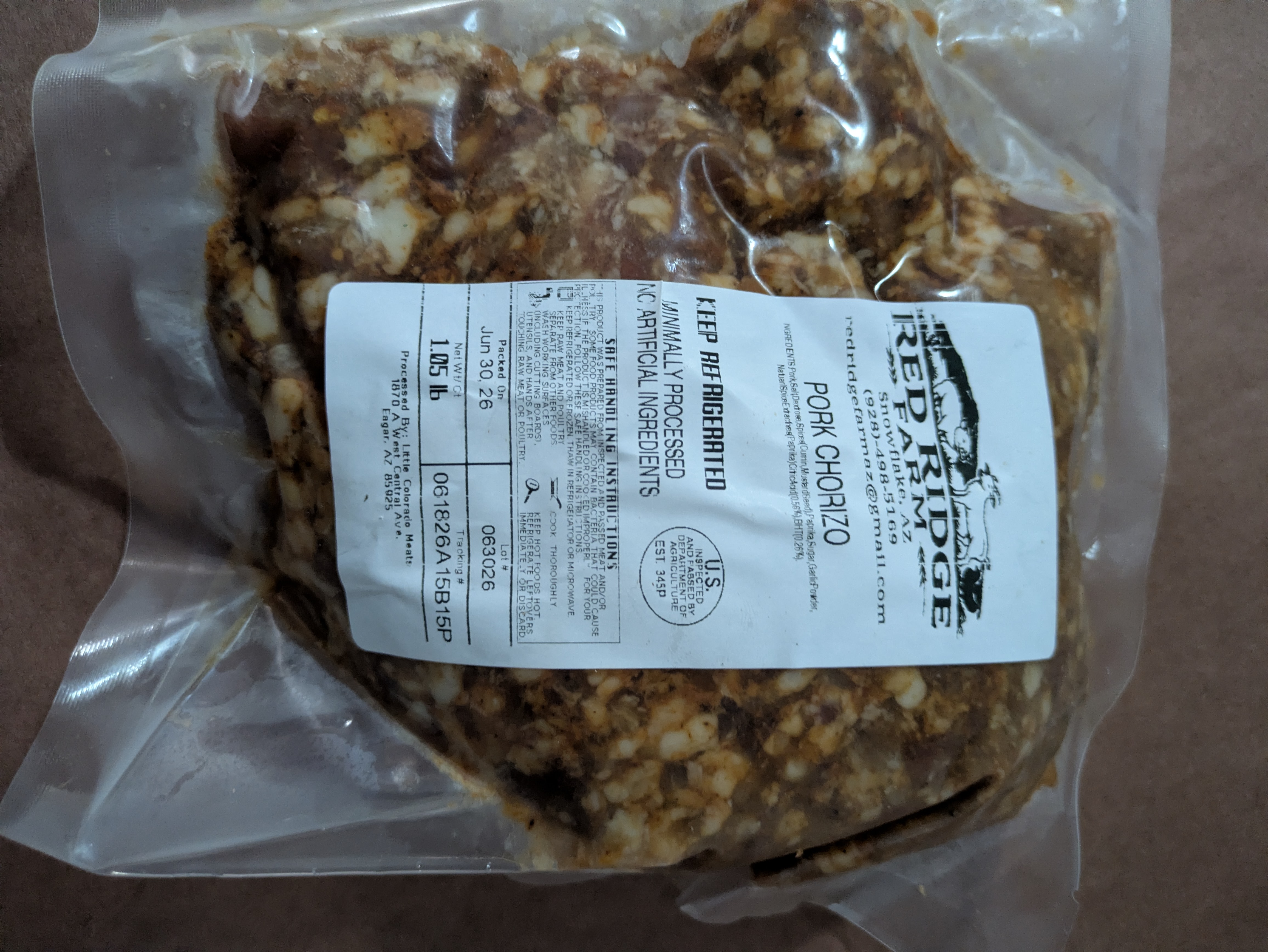 Ground Chorizo